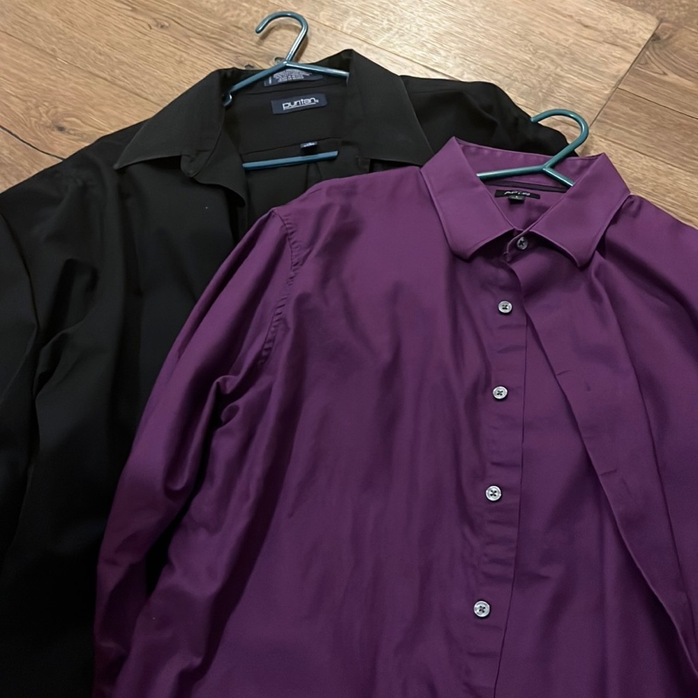 2 button downs